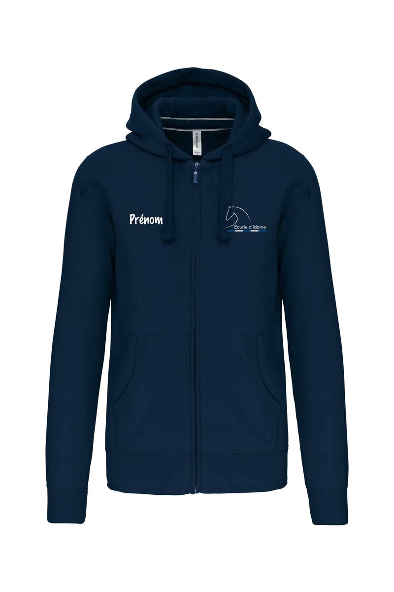 Image Sweat zippé à capuche 158